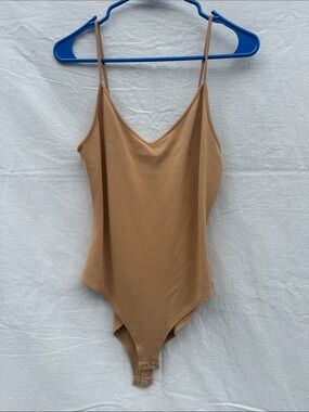 Lavon Camel Tan Bodysuit